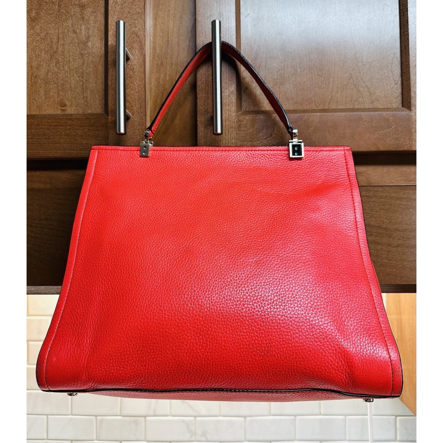 Kate spade WKRU3801 F067 0316 Lipstick red leather Stunner with Bold Fresh Hues