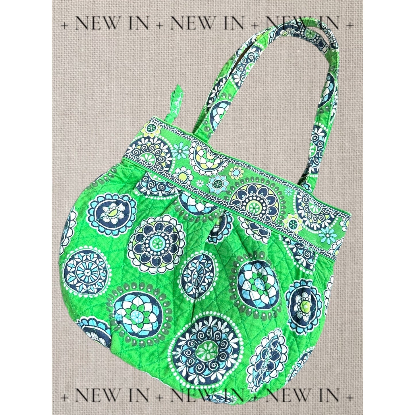 Vera Bradley upstyled with Jockey Silks motif. cotton