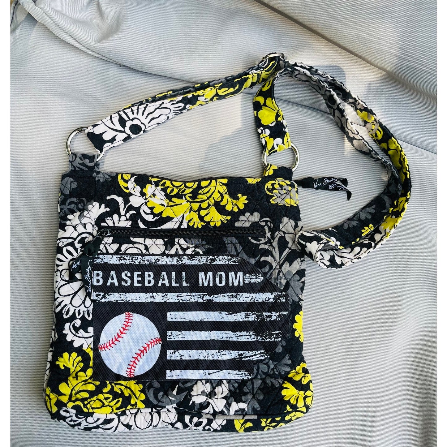 A Vera Bradley with an American baseball mom motif! Upstyled