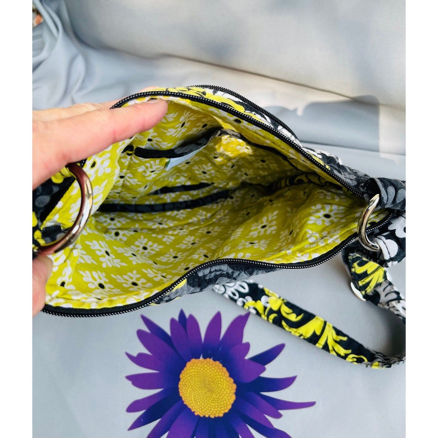 A Vera Bradley with an American baseball mom motif! Upstyled