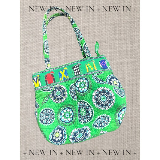 Vera Bradley upstyled with Jockey Silks motif. cotton
