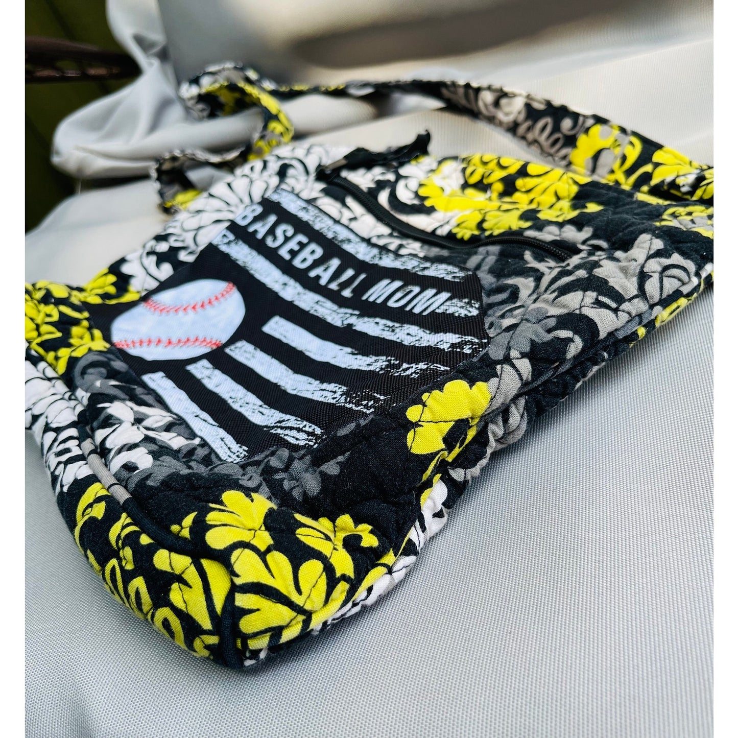 A Vera Bradley with an American baseball mom motif! Upstyled