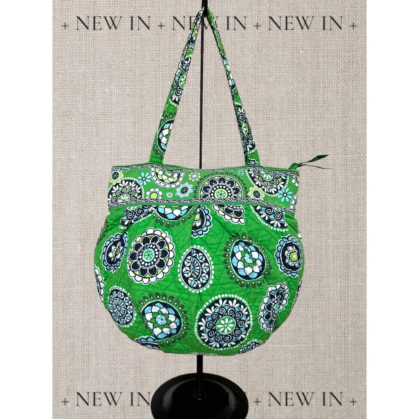 Vera Bradley upstyled with Jockey Silks motif. cotton