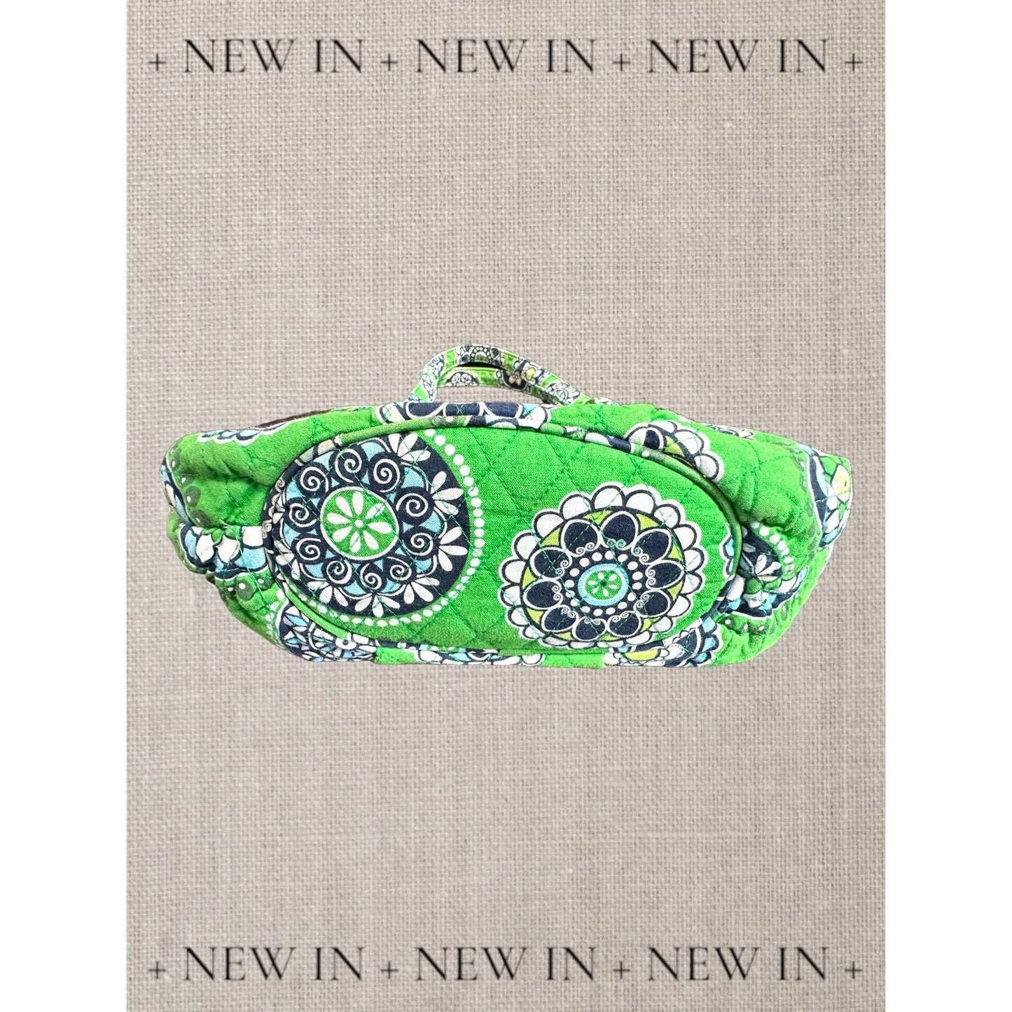 Vera Bradley upstyled with Jockey Silks motif. cotton