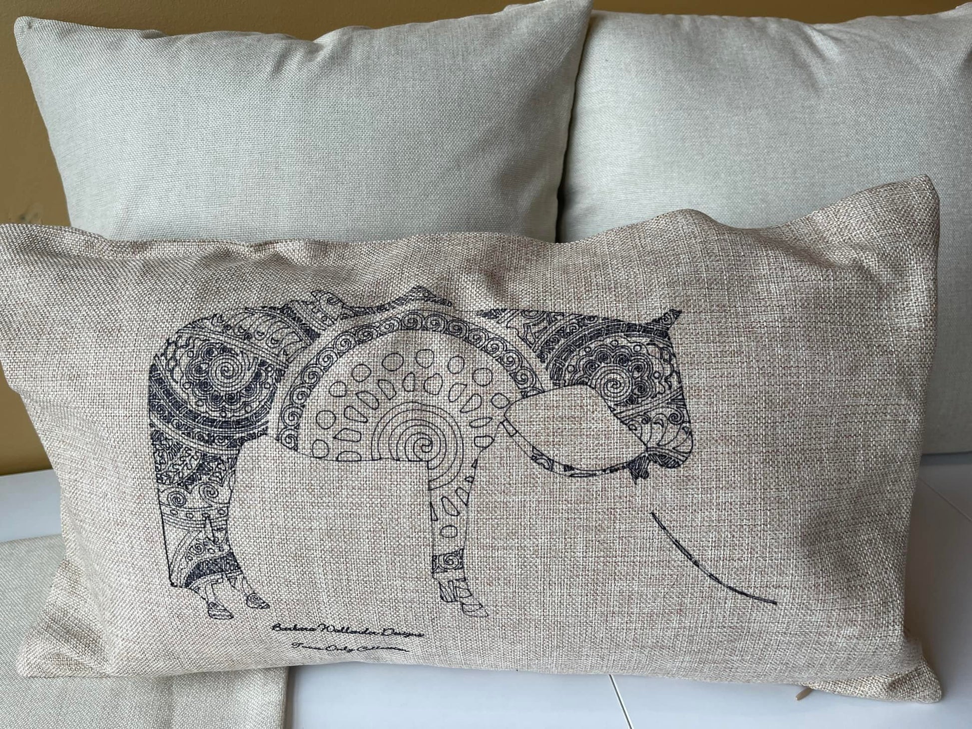 12 x 20 throw pillow linen cover only, horse motifs and simple over fences for the avid Hunter Jumper Equestrian.