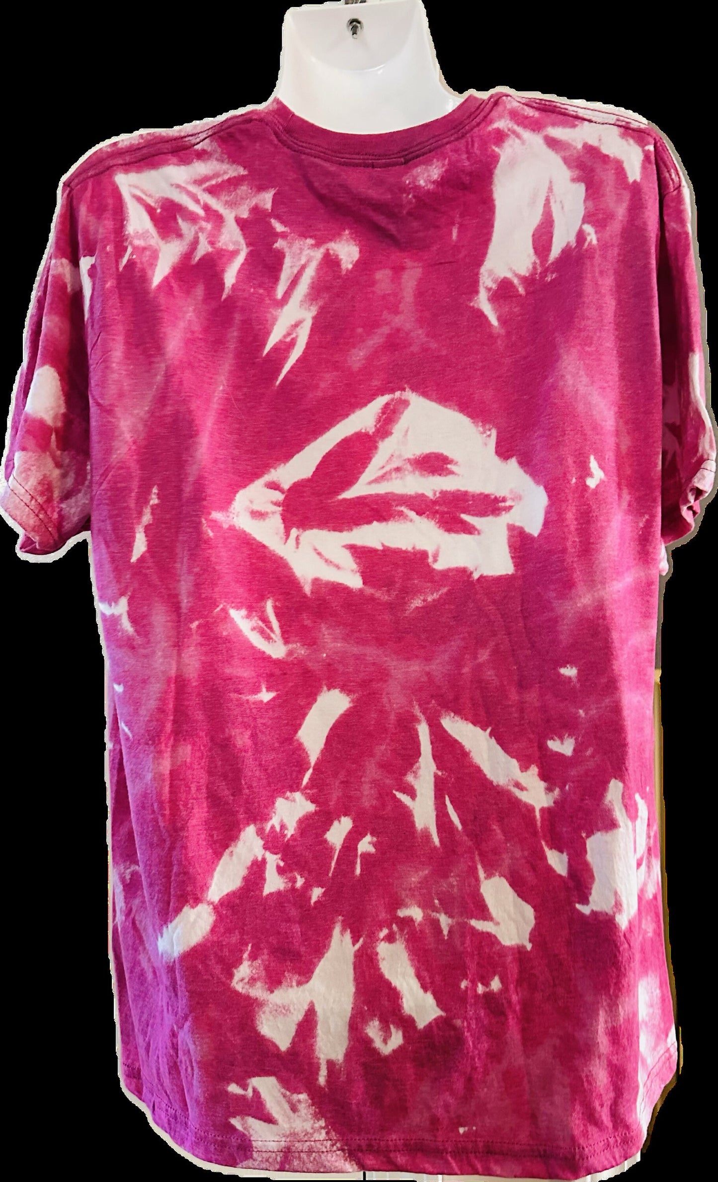 Peace Love Horses Tye Dye Pink T-Shirt